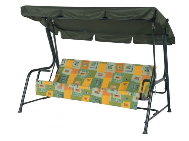 Качели садовые Карибы цвет зеленый Артикул A46G.505